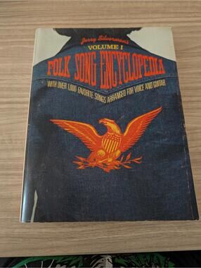 Jerry Silverman's Folk Song Encyclopedia Volume 1 - Vintage Music Book
